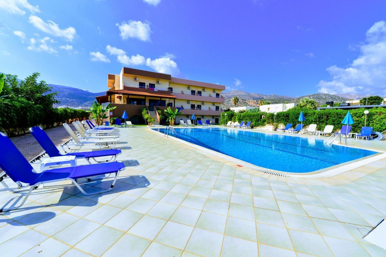 Vergas Hotel Malia Bagian luar foto