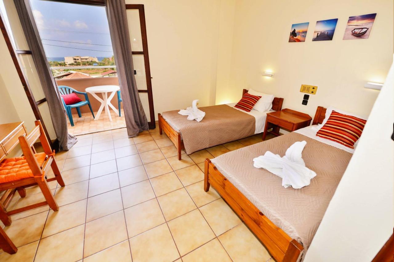 Vergas Hotel Malia Bagian luar foto
