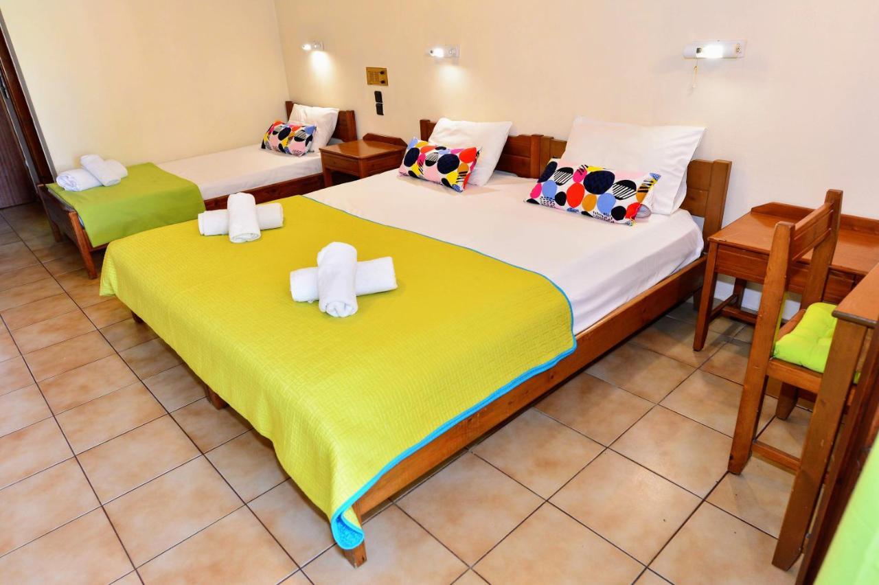 Vergas Hotel Malia Bagian luar foto