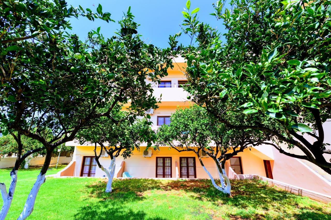 Vergas Hotel Malia Bagian luar foto