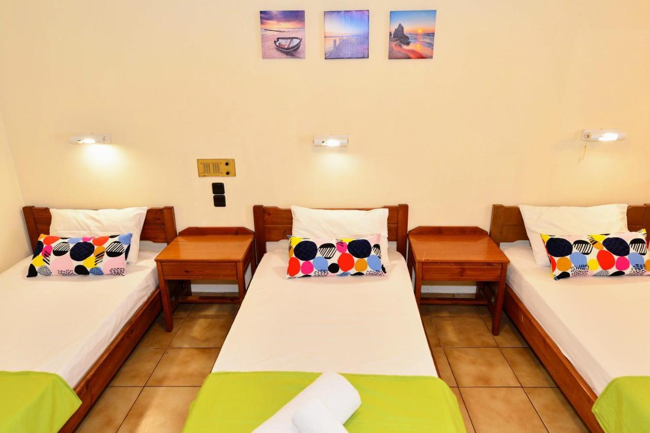 Vergas Hotel Malia Bagian luar foto